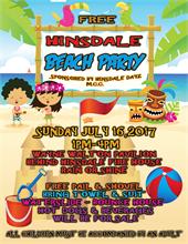 2017 BEACH PARTY FLYER